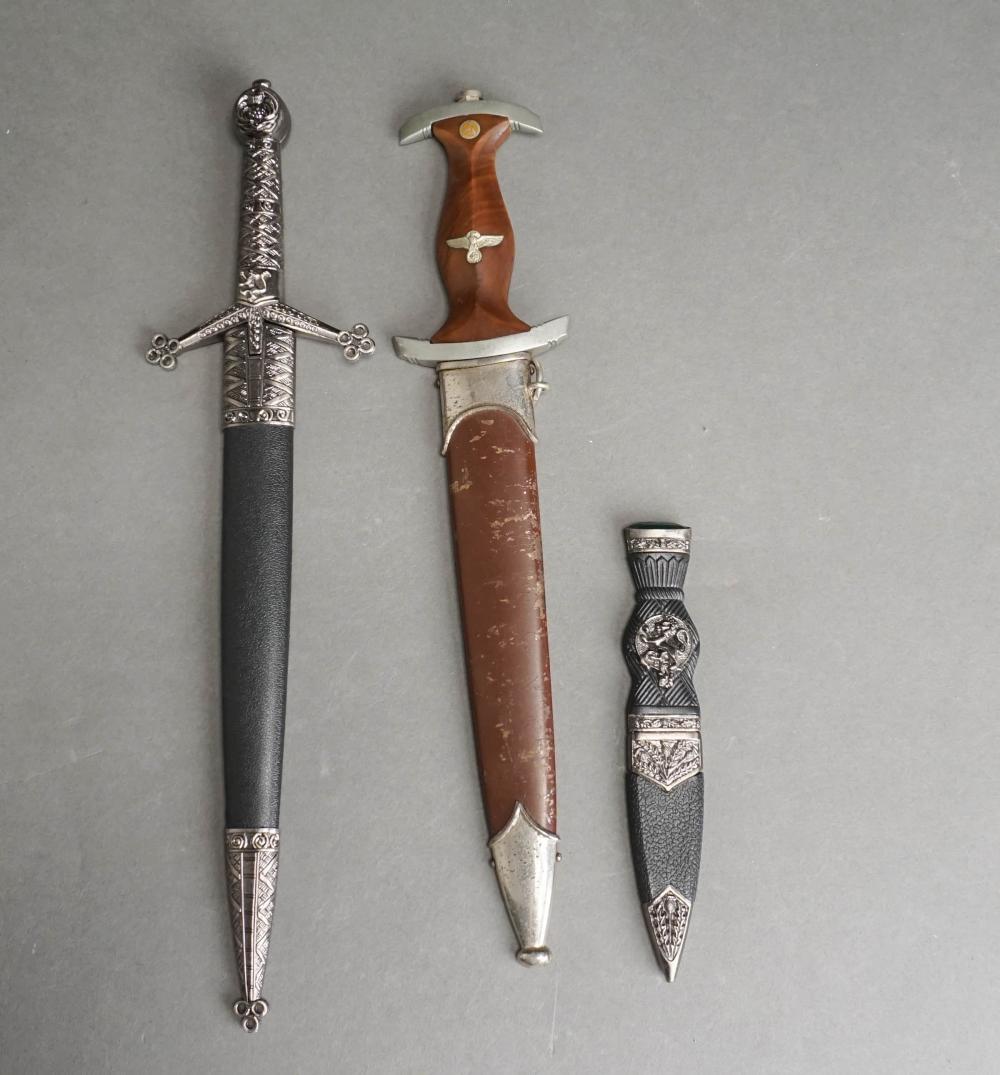 SCOTTISH DAGGER, DIRK, AND A