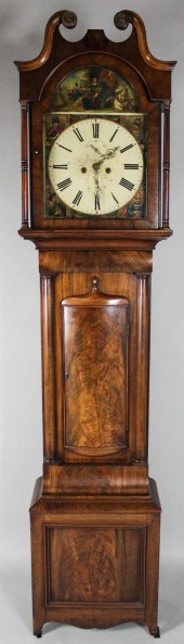 SCOTTISH FIGURED MAHOGANY TALL