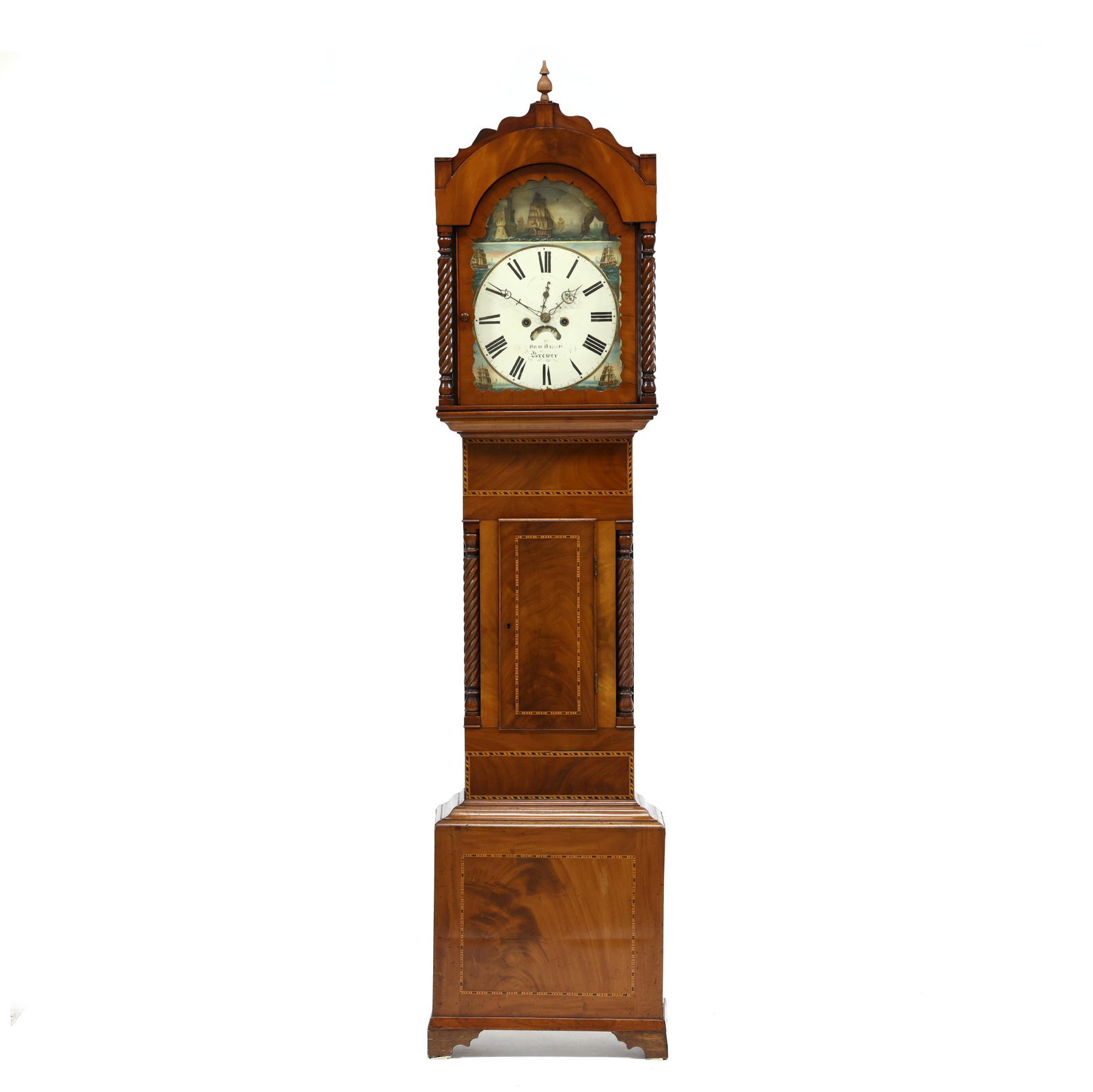 SCOTTISH GEORGE III INLAID MAHOGANY
