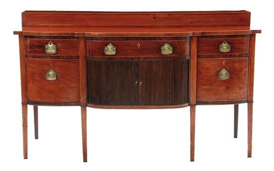 Scottish George III mahogany