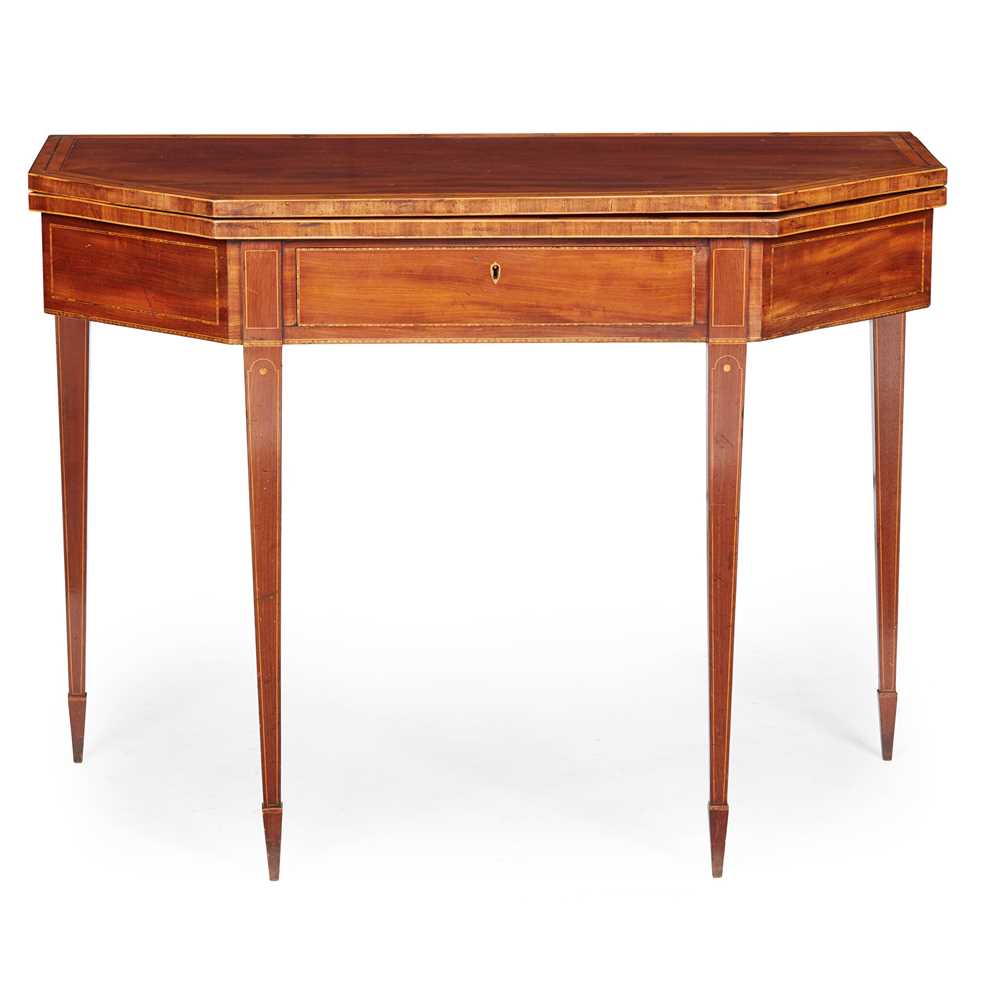 SCOTTISH GEORGE III MAHOGANY,