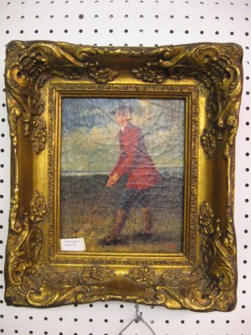 Scottish Golfer Decorative Image on