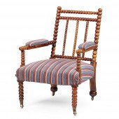 SCOTTISH LABURNUM BOBBIN-TURNE