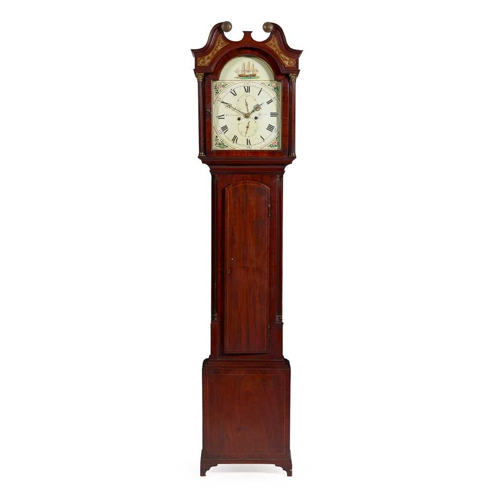 SCOTTISH MAHOGANY LONGCASE CLOCK,