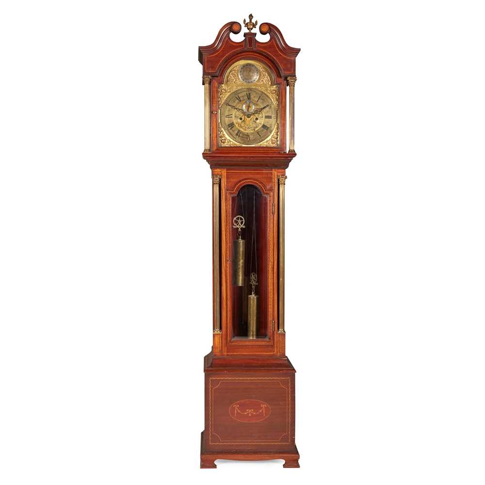 SCOTTISH MAHOGANY LONGCASE CLOCK,