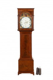 SCOTTISH MAHOGANY TALL CASE CL