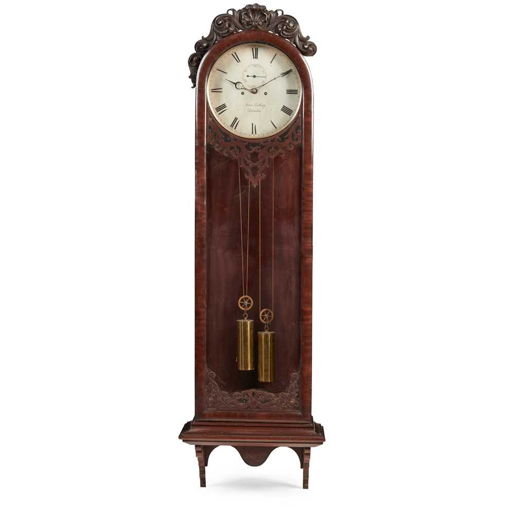 SCOTTISH MAHOGANY WALL MOUNTED