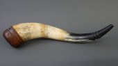 Scottish powder horn dated 177