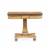 SCOTTISH REGENCY BURR YEW, EBO
