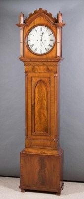 SCOTTISH REGENCY MAHOGANY TALL