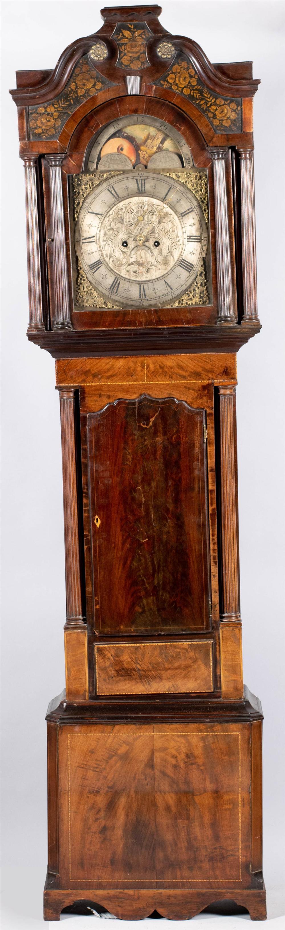 SCOTTISH REGENCY STENCILED MAHOGANY