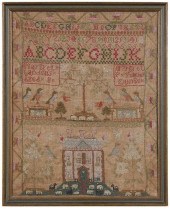 SCOTTISH SIGNED HOUSE SAMPLERp