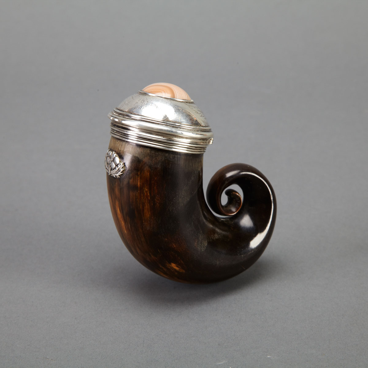 Scottish Silver and Agate Mounted