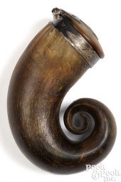 SCOTTISH SILVER MOUNTED RAMS H