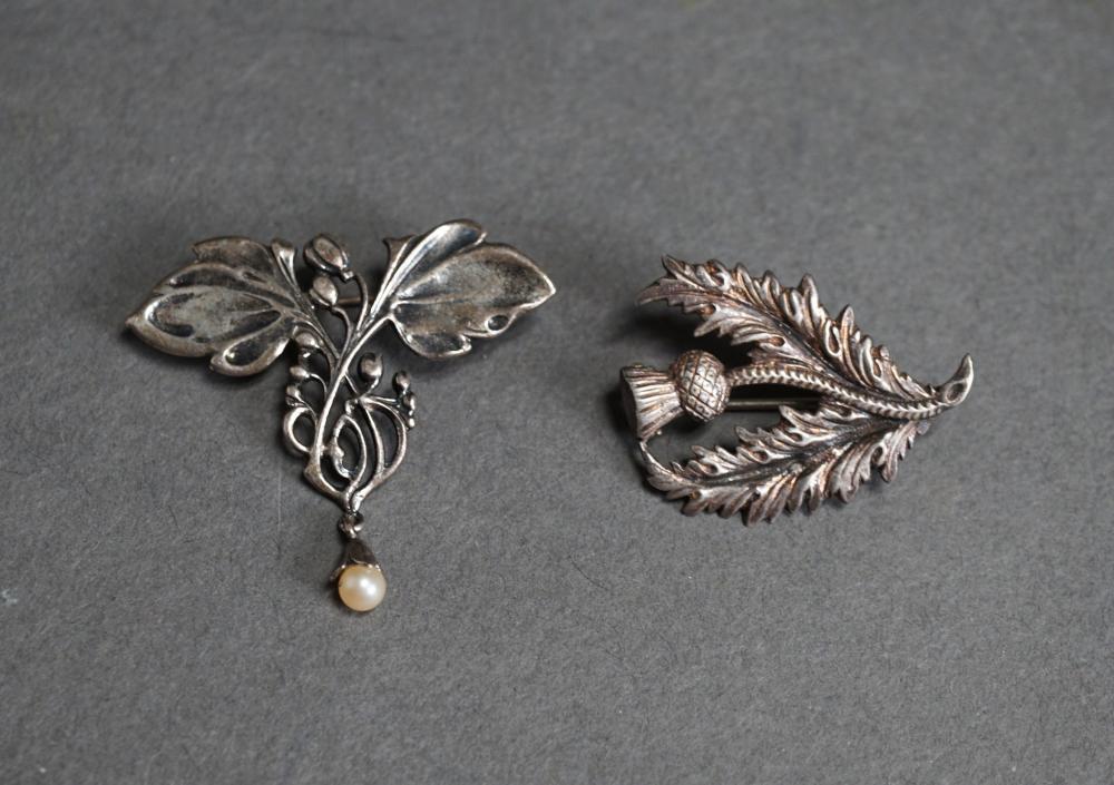 SCOTTISH STERLING SILVER THISTLE