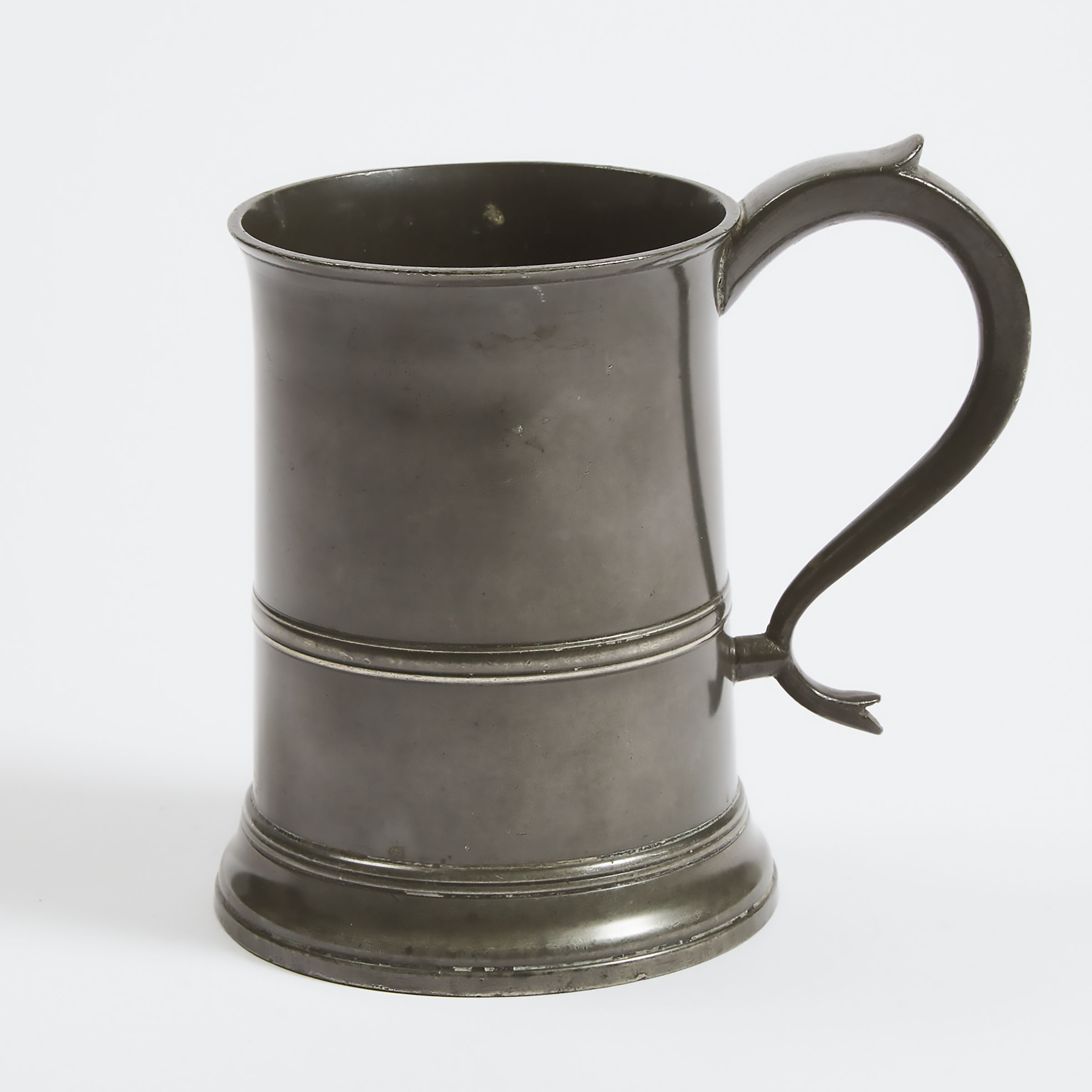 Scottish Straight Sided Pewter Mug,
