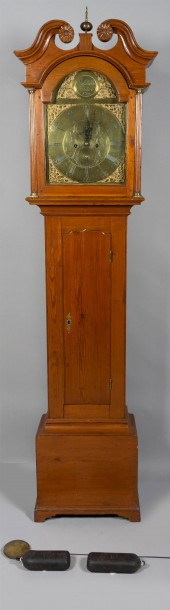 SCOTTISH TALL CASE CLOCK BY GE