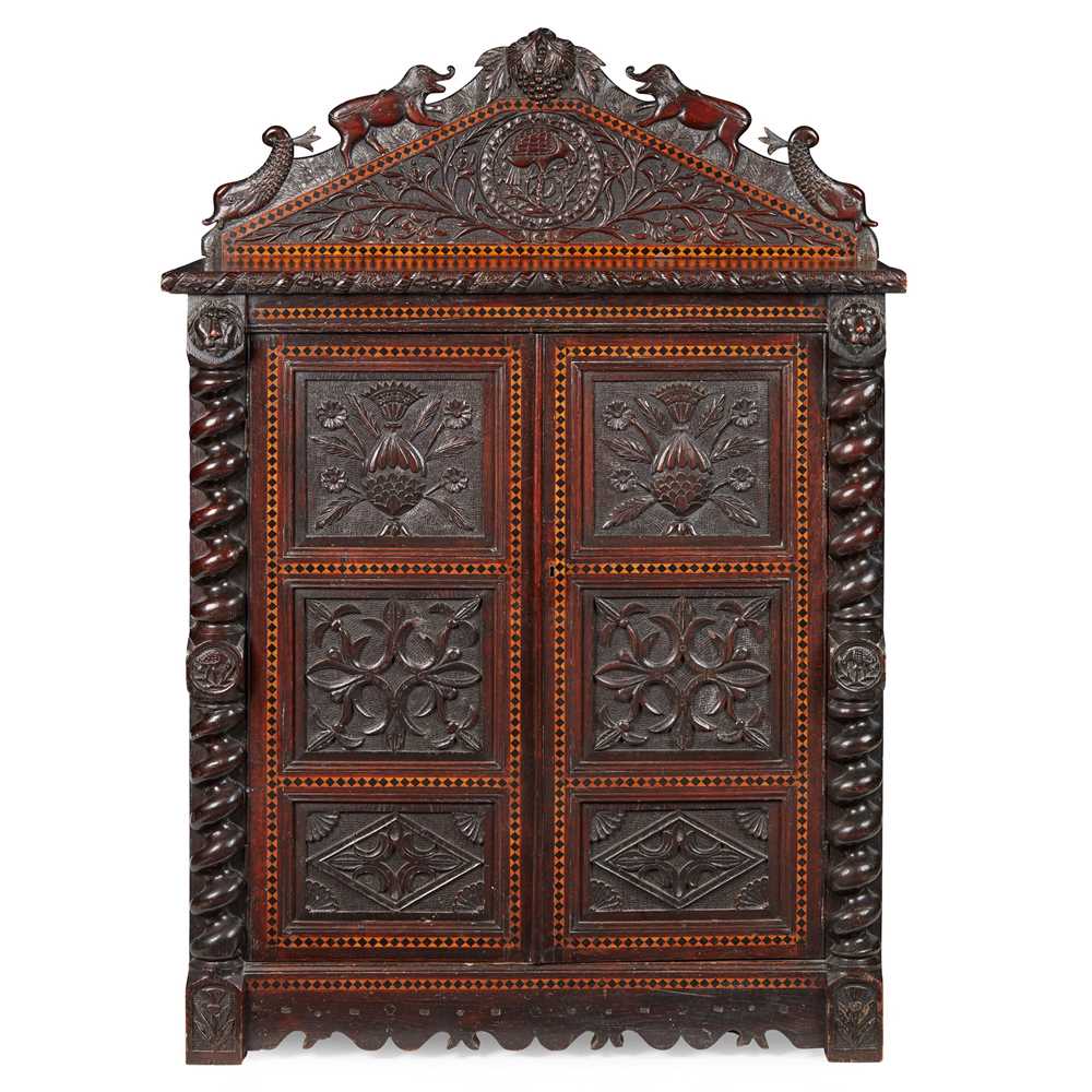 SCOTTISH VERNACULAR CARVED OAK