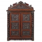 SCOTTISH VERNACULAR CARVED OAK