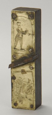 SCRAPER MOUNTED WITH ENGRAVED