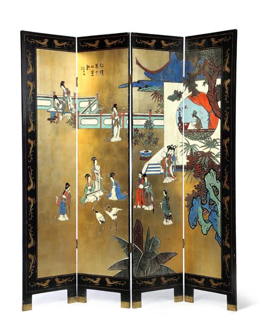 SCREEN. Asian  20th century 