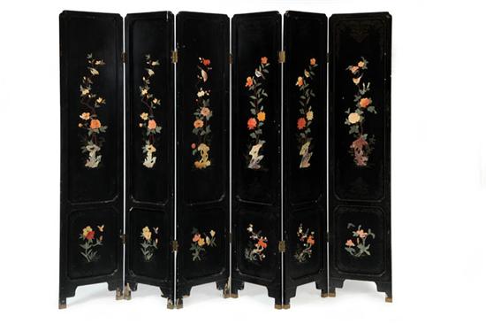 SCREEN.  China  20th century. Six