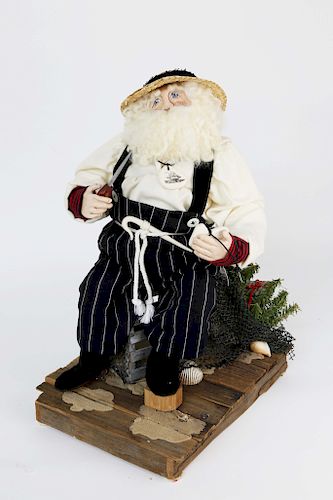 SCRIMSHANDER SANTA CLAUS