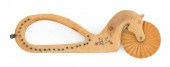 SCRIMSHAW WHALE IVORY HORSE-FO