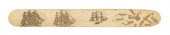 SCRIMSHAW WHALEBONE BUSK BY JO