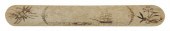 SCRIMSHAW WHALEBONE BUSK BY TH