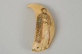SCRIMSHAW WHALE'S TOOTHScrimsh
