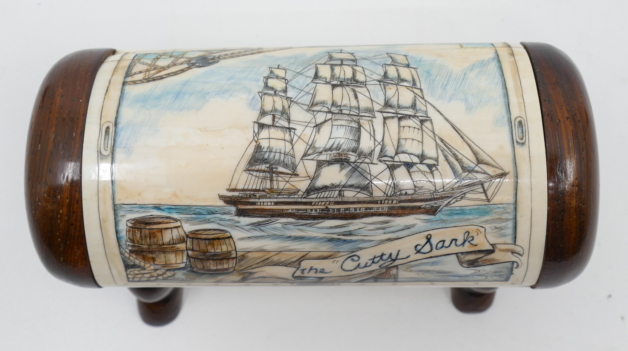 Scrimshawed ''The Cutty Sark''