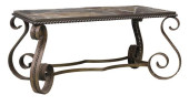 SCROLLED WROUGHT IRON &AMP; CU