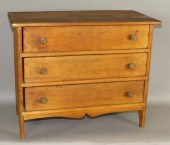 SCRUBBED MAPLE WOOD CHILD'S TH