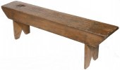 SCRUBBED PINE BOOT JACK END BE