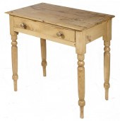 SCRUBBED PINE SIDE TABLE Scrub
