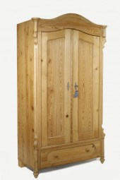 SCRUBBED PINE SINGLE DRAWER WA