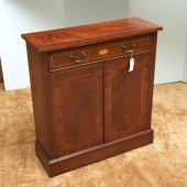 SCULLY & SCULLY INLAID MAHOGAN