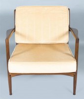 SCULPTED MID-CENTURY LOUNGE CH
