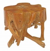SCULPTURAL BURNISHED LIVE-EDGE