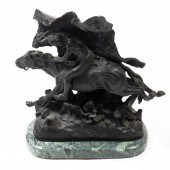 SCULPTURE, AFTER FREDERIC REMI