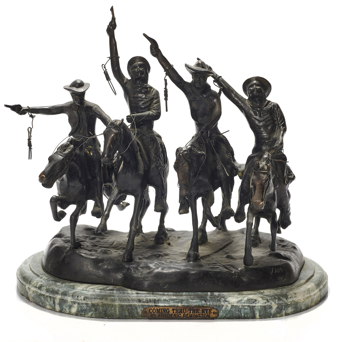 SCULPTURE, AFTER FREDERIC REMINGTON