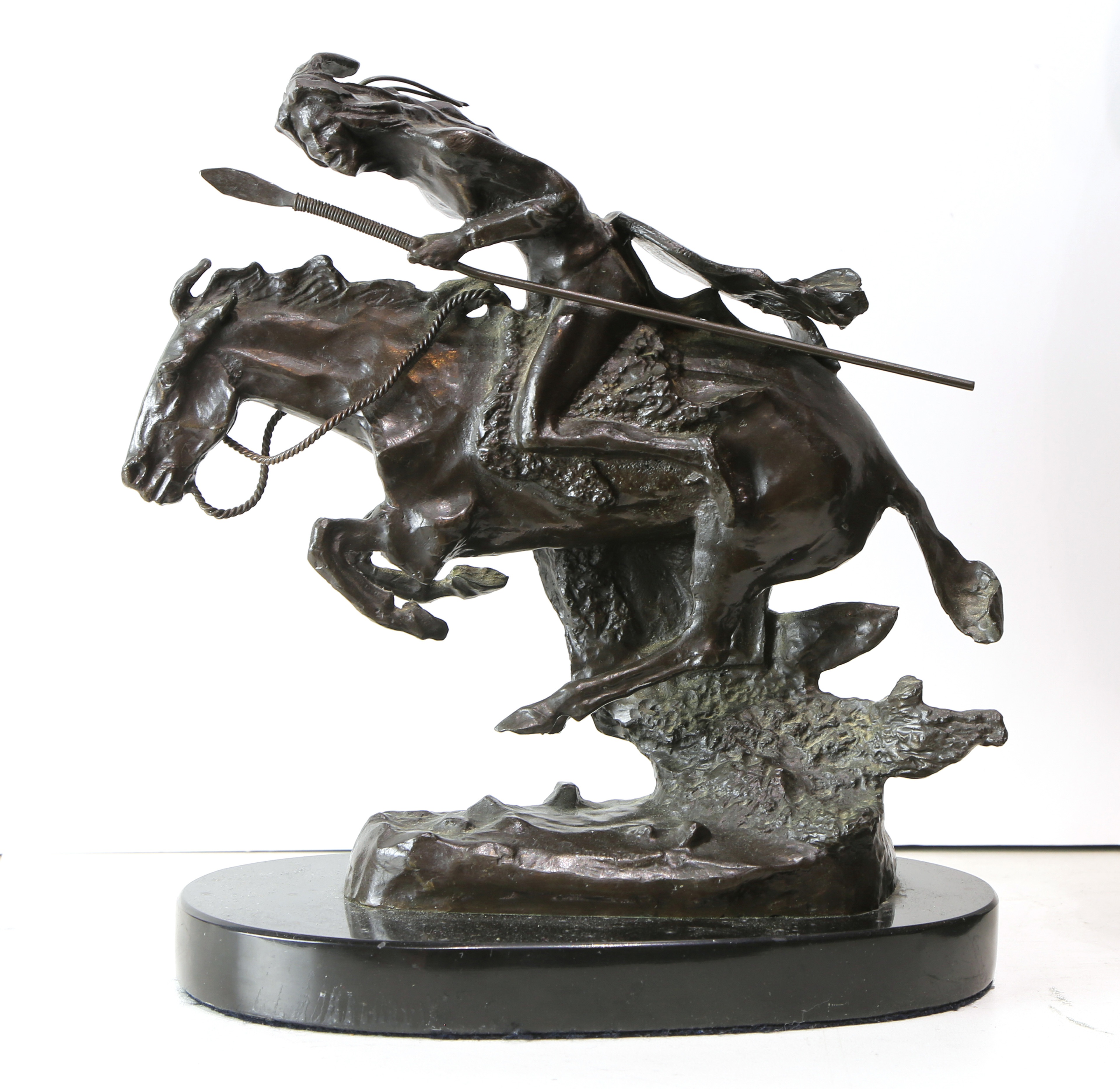 SCULPTURE, AFTER FREDERIC REMINGTON