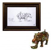 SCULPTURE AND PRINT, NANO LOPE