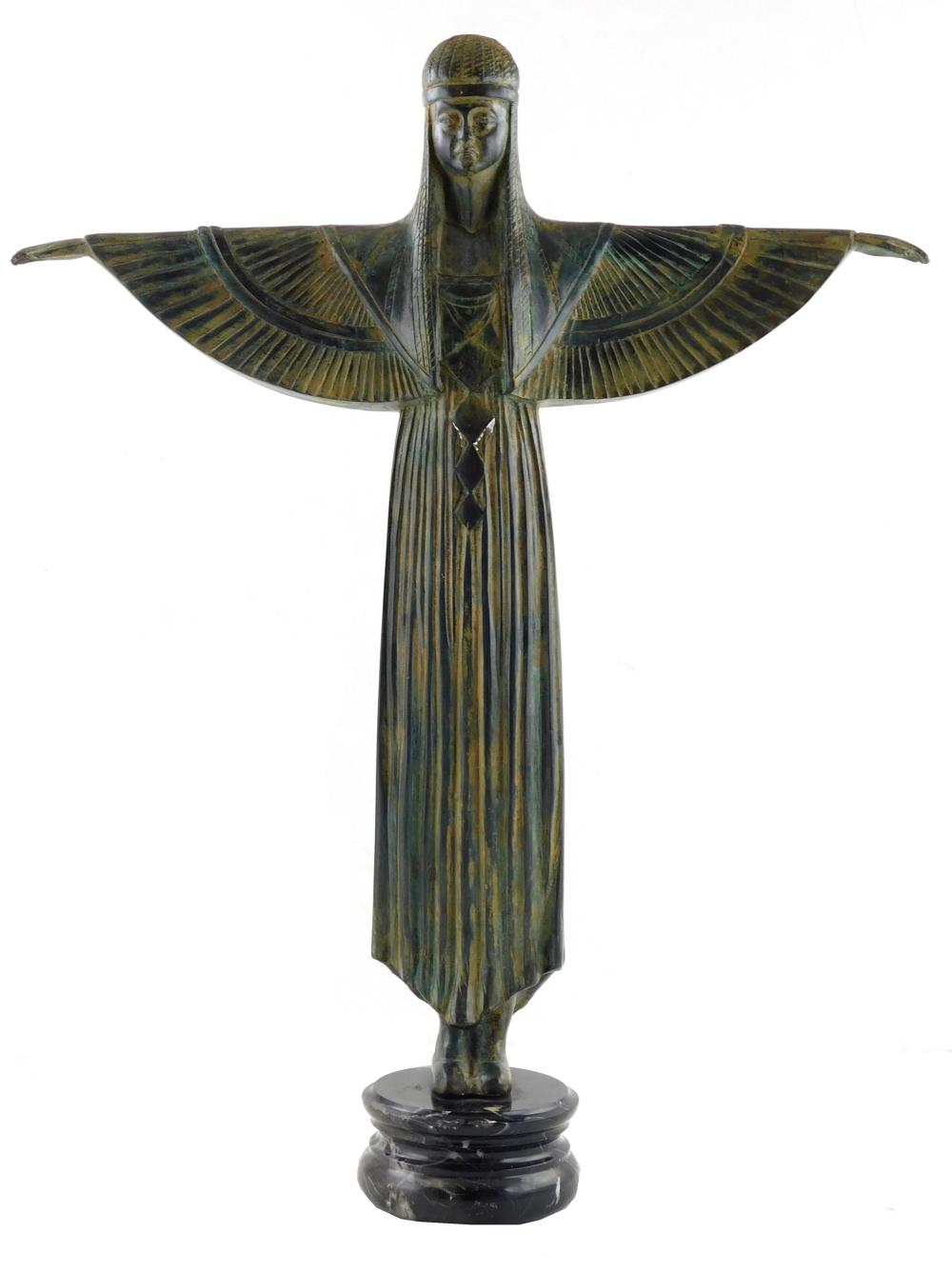 SCULPTURE: ART DECO BRONZE OF