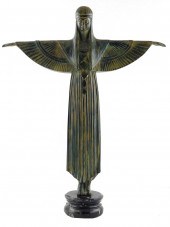 SCULPTURE: ART DECO BRONZE OF