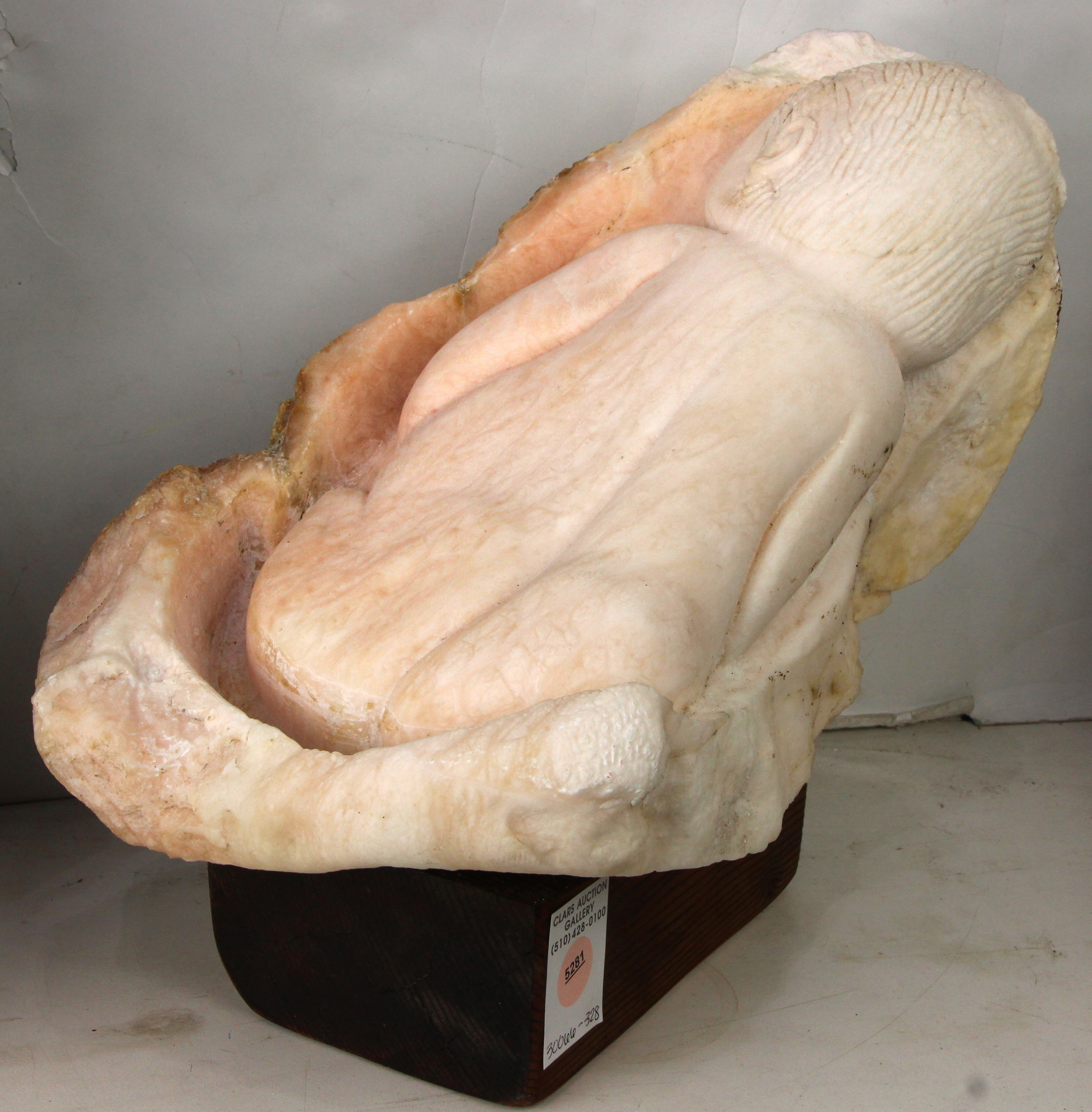 SCULPTURE, BABY IN WOMB American
