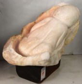 SCULPTURE, BABY IN WOMB Americ