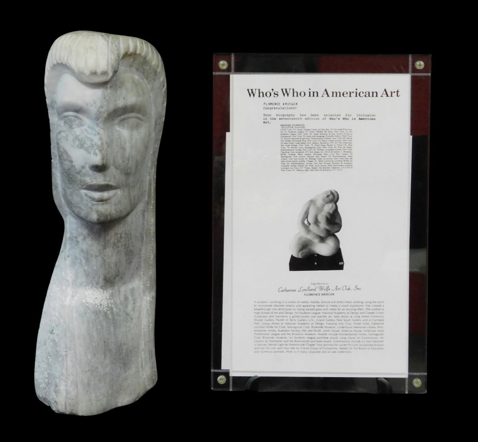 +SCULPTURE: FLORENCE KRIEGER