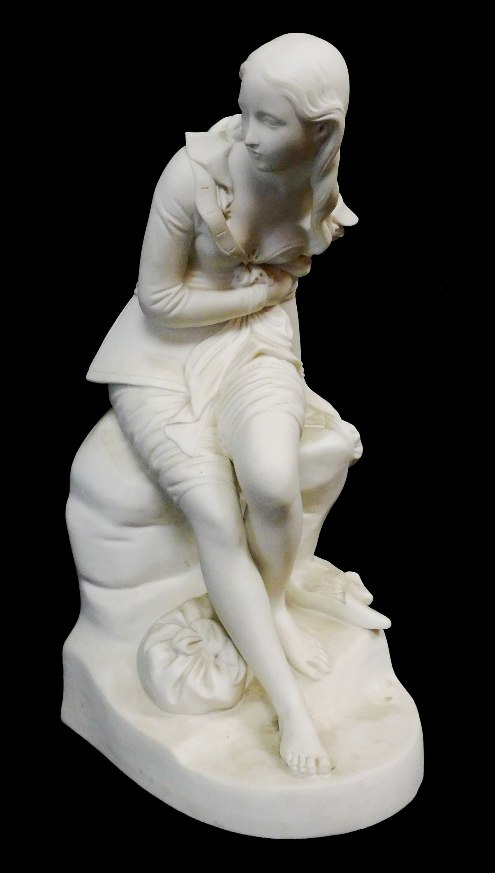 SCULPTURE: MINTON PARIAN "DOROTHEA"